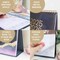 bloom daily planners 2025-2026 19 Month Standing Flip Desk Calendar, 8" x 10", Watercolor